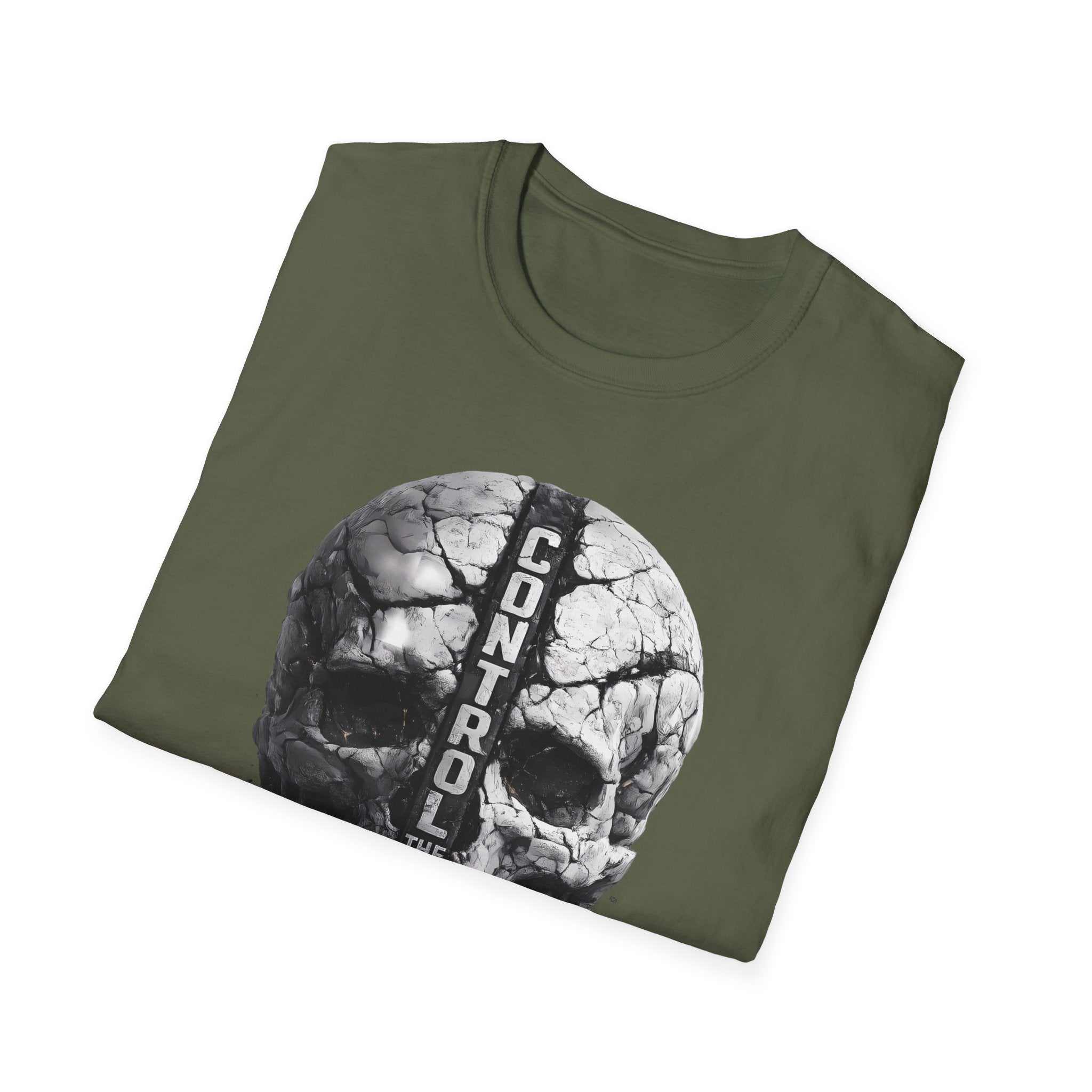 Control the Mind Skull T-shirt